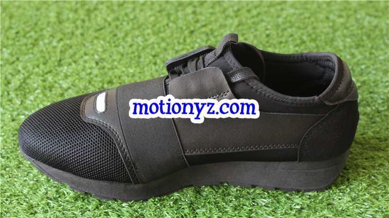Balenciaga Race Runner Trainers All Black